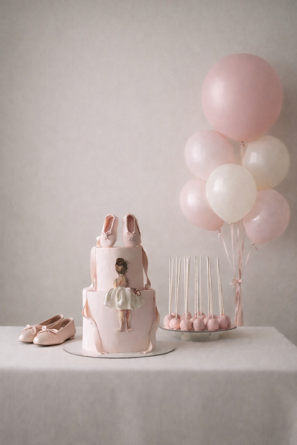 pink balloon set in Adelaide birthday